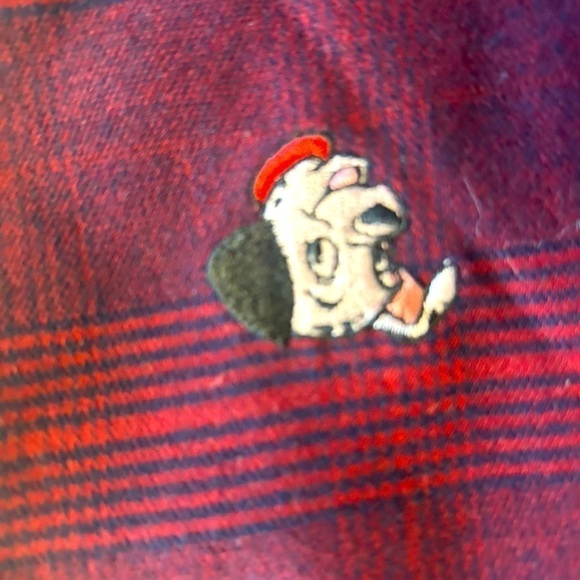 Nana Judy  X Disney “101 Dalmatian’s ska plaid pants men’s S. Great Cond… - Picture 4 of 7
